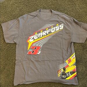 Brock Zearfoss Racing T-Shirt. Men’s Large.